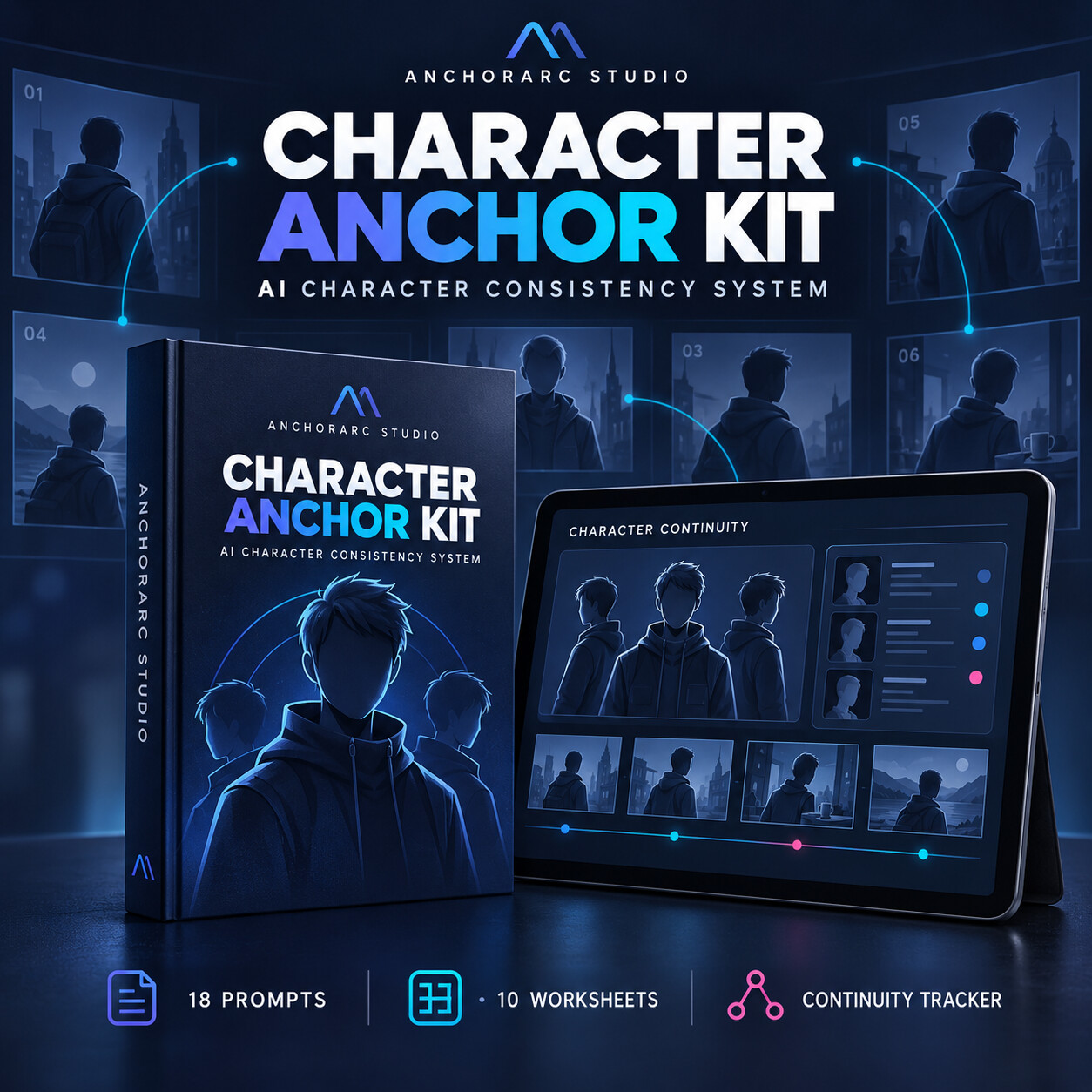 Character Anchor Kit — AI Character Consistency System